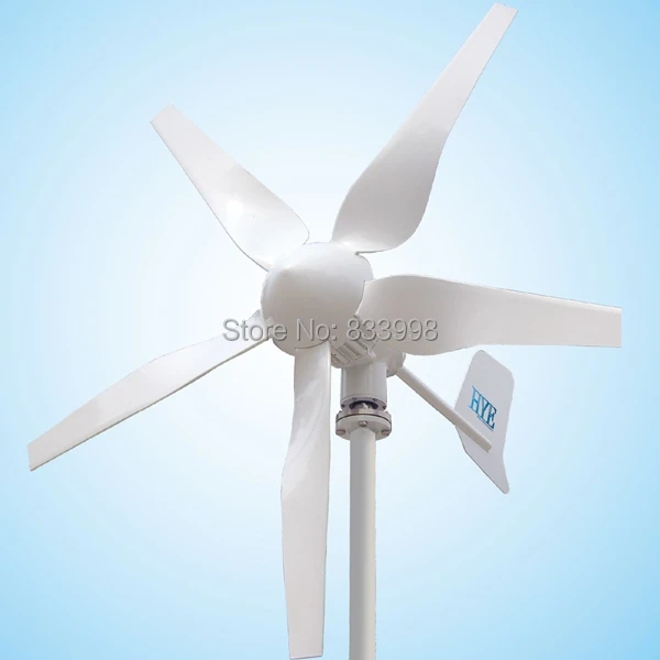 HYE off-grid wind power generator type 600W turbine output DC48V HY-600L-48V | Обустройство дома