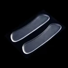 1 пара высококачественных силиконовых прозрачных накладок на пятку, стельки на высоком каблуке, женские защитные накладки для обуви, HT-4