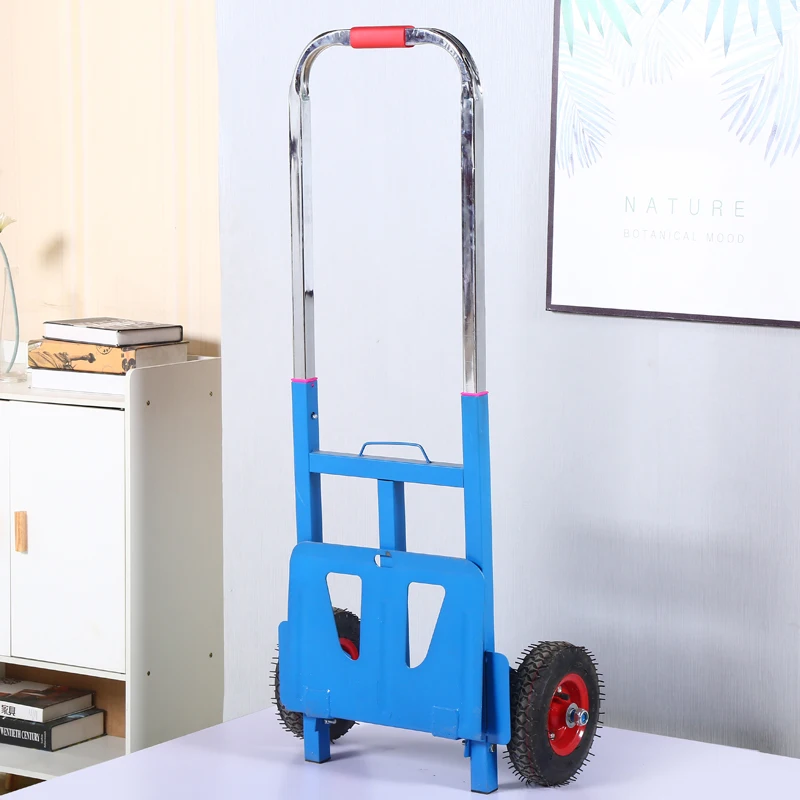 Грузовик ручной грузовик складной портативный тележка для покупок багажа