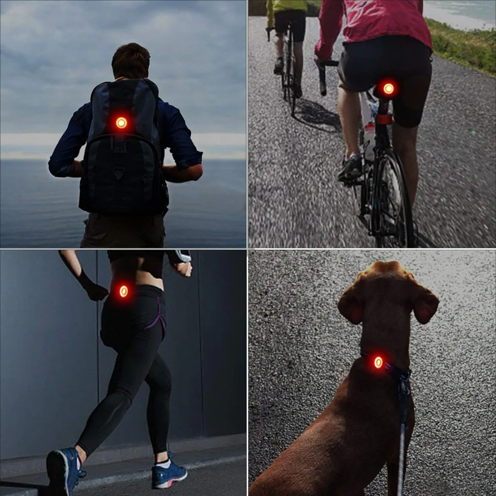 Велосипед светодиодный Красочные хвост светильник USB быстрая зарядка MTB руль для