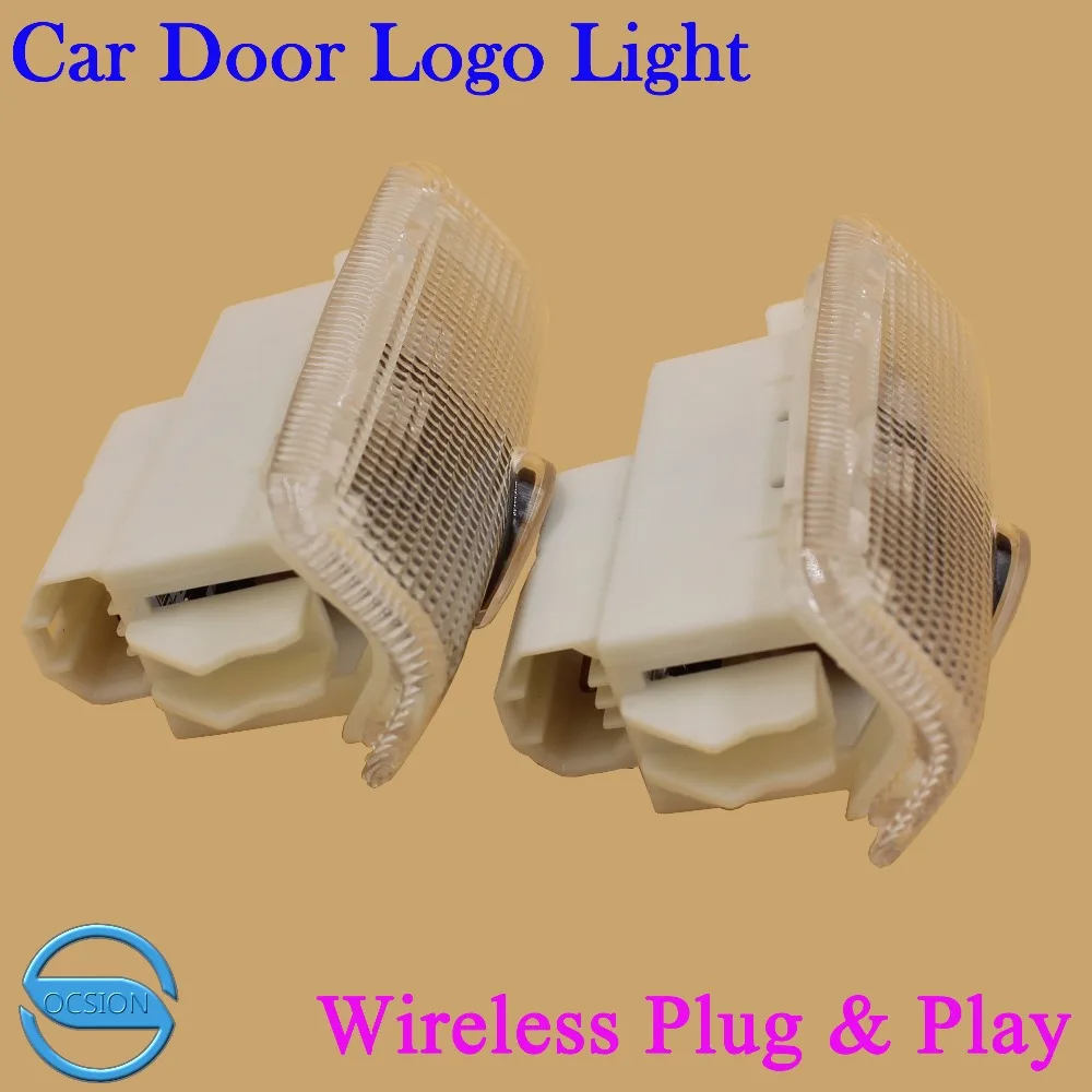 2X светодиодный светильник беспроводной лазерный Предупреждение ющий для Infiniti QX60