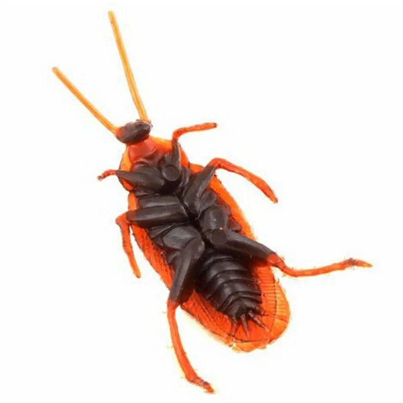 RCtown 12 шт. поддельные тараканов прикол сувенир реквизит на Хэллоуин кляп шутка