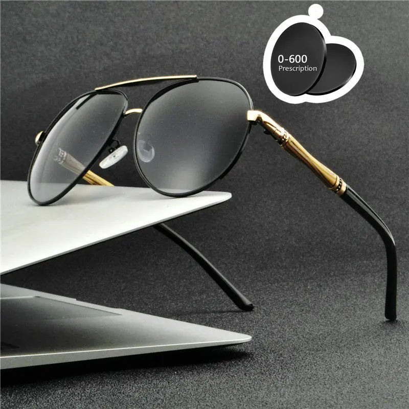 2019 Мужские Женские на заказ близорукость минус рецепт поляризованные линзы