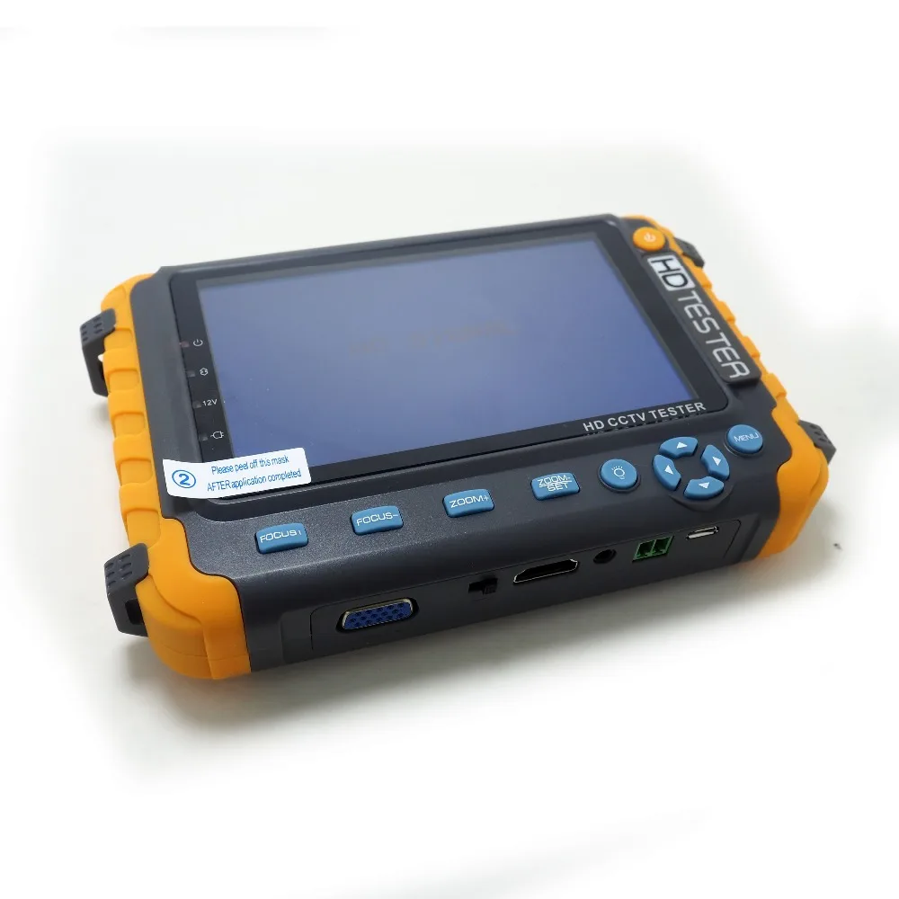 Лучший портативный IV8W 5MP AHD TVI 4MP CVI аналоговый тестер камеры безопасности er 5