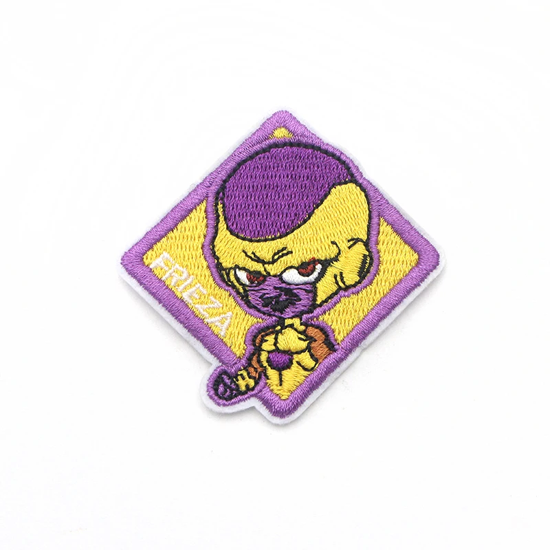 12 P2888 Dongmanli Dragon Ball Z вышитый значок аппликация швейная одежда джинсы аксессуары - Окраска металла: 12