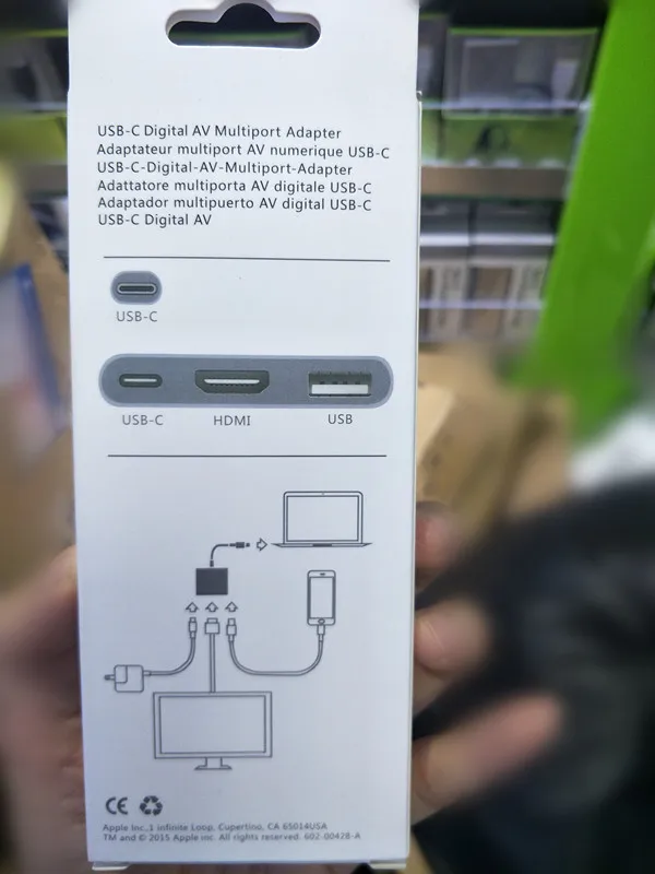 Новый Тип USB C Hub адаптер 3 в 1 взаимный обмен данными между компьютером и