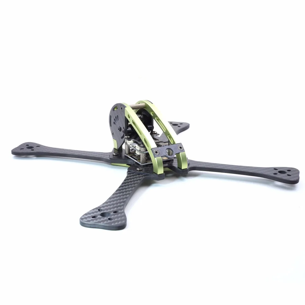 GEPRC GEP LX5 Puma 7075 аэрокосмический алюминий FPV гоночный прицеп зеленая версия три