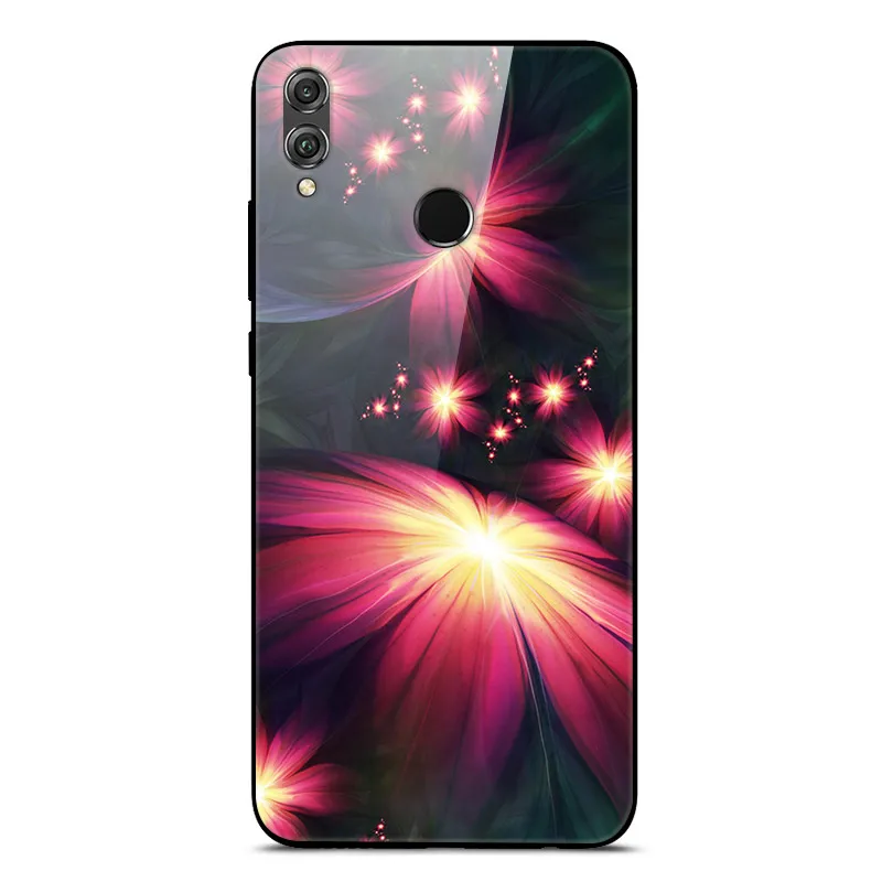 14 Закаленное Стекло чехол для huawei Honor 7C 7A Pro 7 A Y5 Lite Y6 Prime Y7 Y9 Y7 Y6 Pro Чехол Мягкий бампер задний Чехол - Цвет: 14