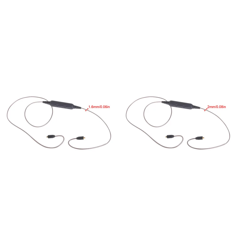 Hifi MMCX port wireless Bluetooth adapter sports cable For Shure SE215 SE535 UE900 Earphone connector headset | Электроника