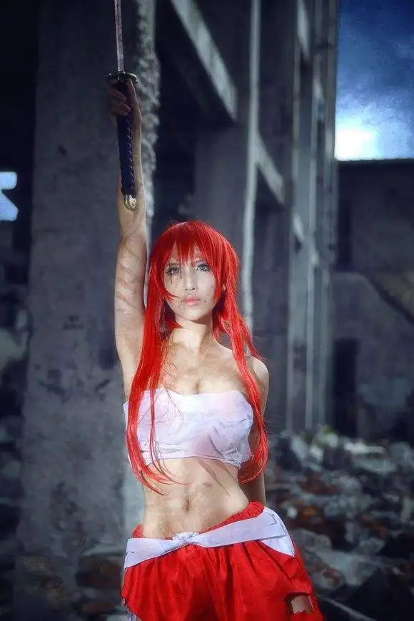 Длинный винно Красный Аниме парик эрзы Фея хвост термостойкие синтетические