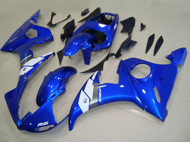 Высококачественный комплект обтекателей под давлением для YAMAHA YZFR6 2003 2004 2005 YZF R6 03