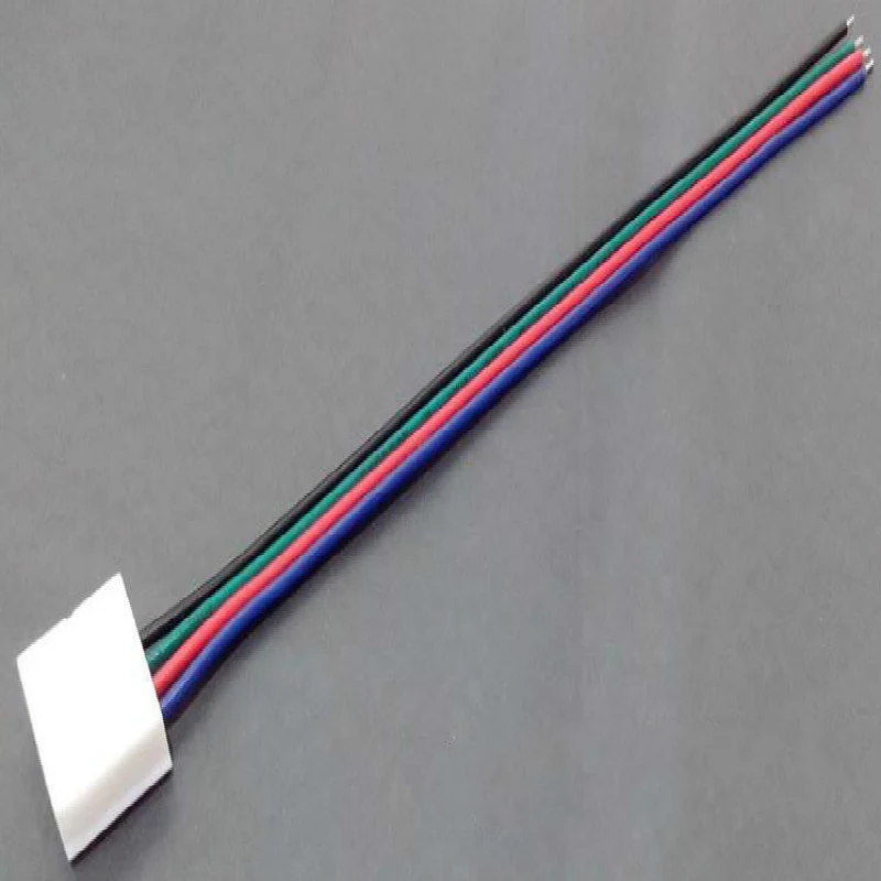 Светодиодная лента RGB SMD 1 шт. быстроразъемный Кабель-адаптер 4-контактный