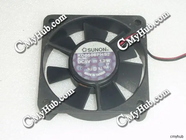 Для SUNON KD0506PHS3 DC5V 1 2 W 6015 6CM 60mm 60x60x15mm 3pin охлаждающий вентилятор | Компьютеры и офис