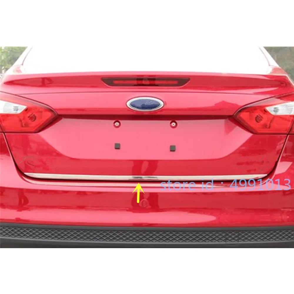 Крышка кузова автомобиля для Ford Focus 2018 2019 2020 корпус из нержавеющей стали задняя