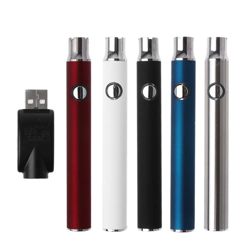 

1Set 350MAH Push Button Preheat Battery Adjustable Thread Cartridge for Ce4 Vape Vaporizer Pen Accessori