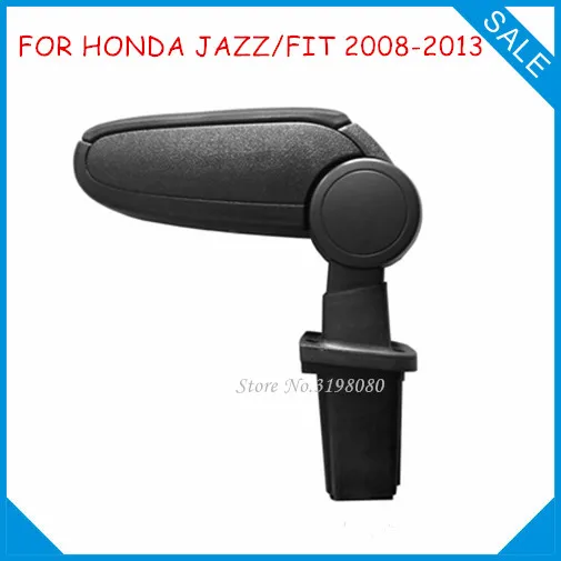 Бесплатная доставка Для HONDA JAZZ/FIT 2008 2013 подлокотник аксессуары для салона