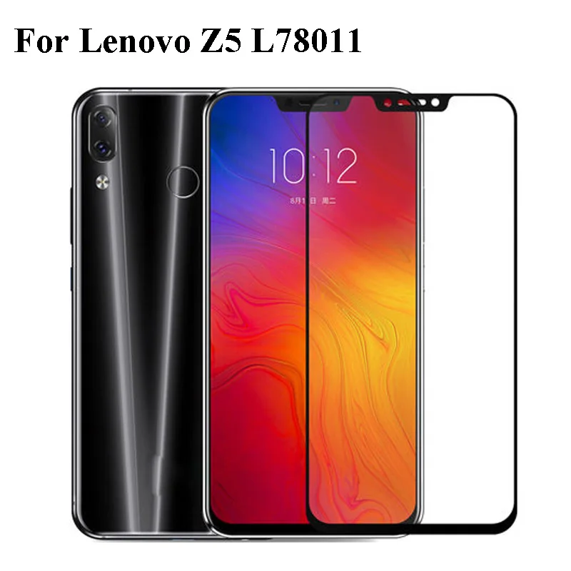 Tempered Glass For Lenovo Z5 Z 5 L78011 Full Cover 9H Explosion-proof Screen Protector LenovoZ5 Protection Film | Мобильные телефоны