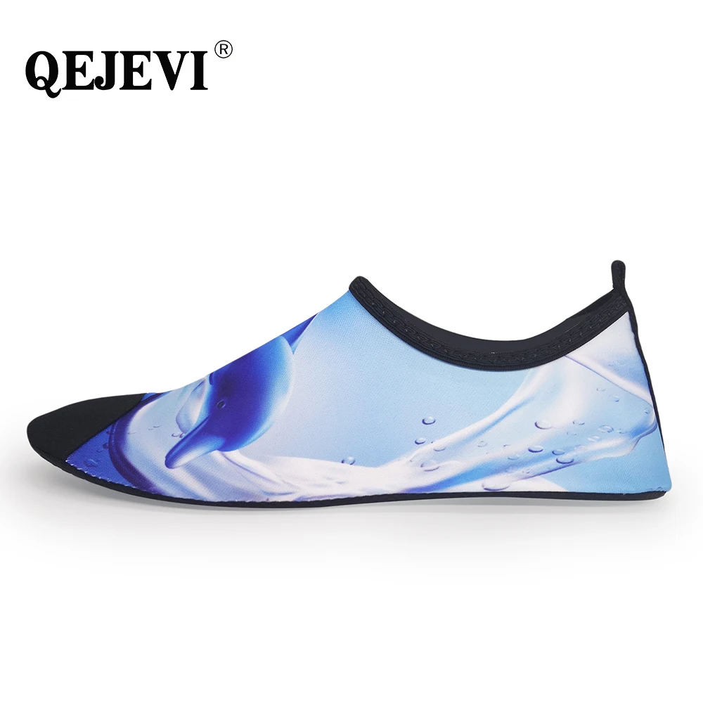 Спортивная водная дешевая обувь QEJEVI для женщин и мужчин летняя пляжная плавания