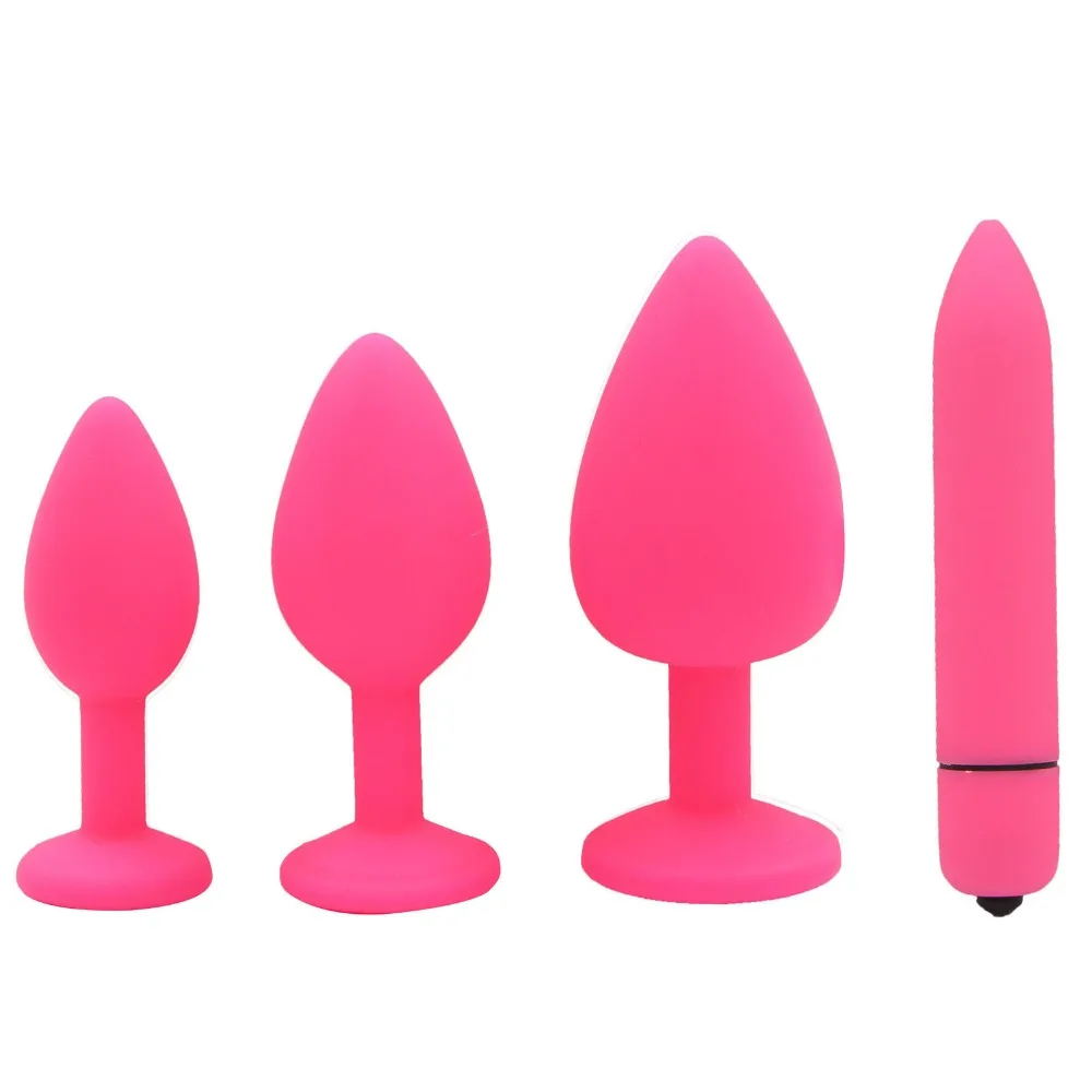 YEMA 10 Mode Bullet Vibrator Crystal Jewelry Anal Butt Plug Massager Silicone Dildo Sex Toys for Woman Men | Красота и здоровье