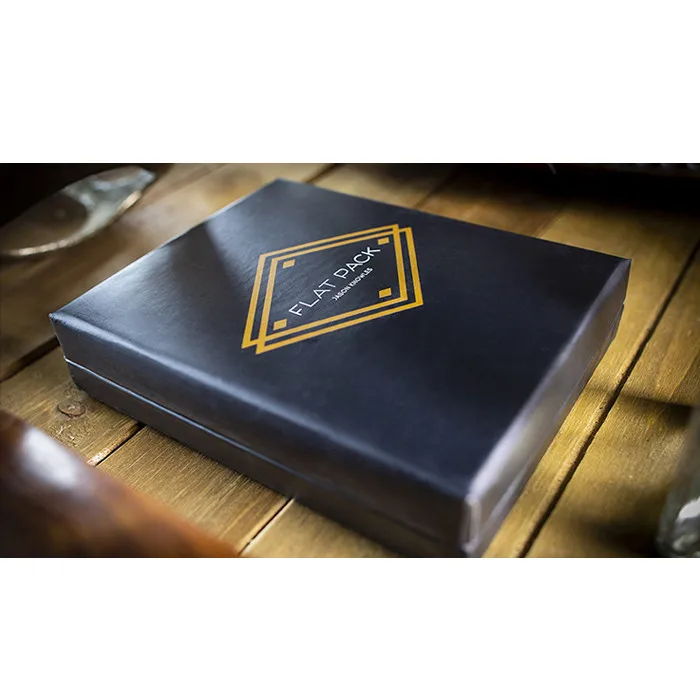 Плоский пакет от Jason Knowles (мерцающий и онлайн инструкции) крупным планом