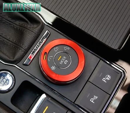 Для Volkswagen VW Teramont Atlas Tiguan MK2 ручка селектора режима вождения декоративная крышка 4MOTION автомобильные аксессуары - Название цвета: red