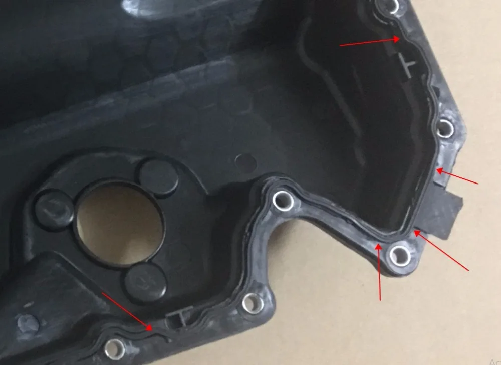 1 предмет двигатель масляный поддон 06K103598A 2.0TSI для VW GOLF Mk7 06K103600R