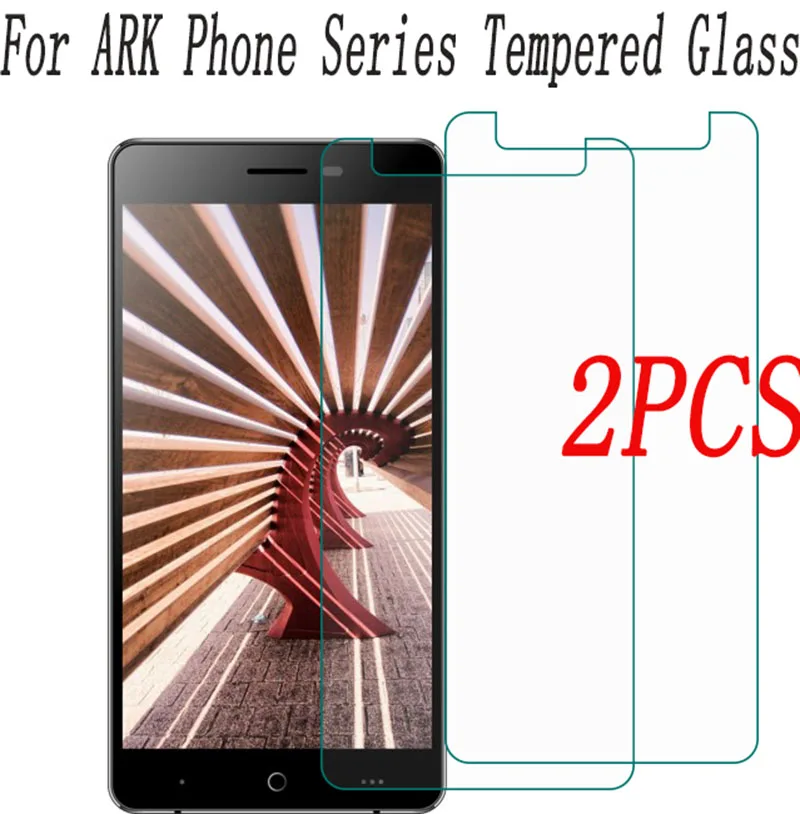 

2PCS 9H Tempered Glass for Ark Benefit M8 S502 S503 M506 M505 Elf S8 M502 S403 Note1 Protective Film Screen Protector cover