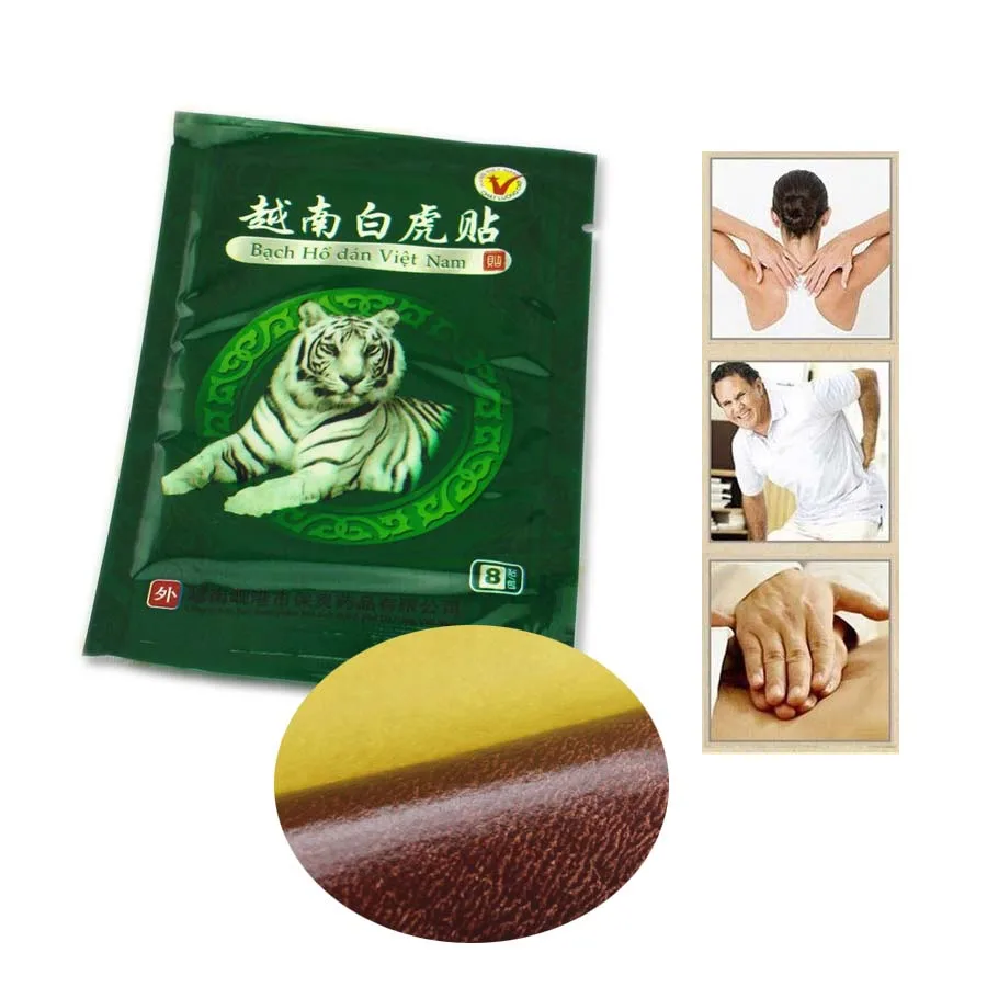 Sumifun 48 шт. Вьетнам белый тигр бальзам Боль Патч китайский Меридианы артрит массажер для шеи и тела шейный пластырь C069