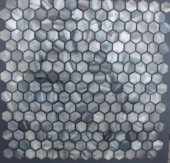 Hexagon Geometric Mother of Pearl Shell Tile for Wall Tiles Furniture Mosaic Backsplash | Обустройство дома