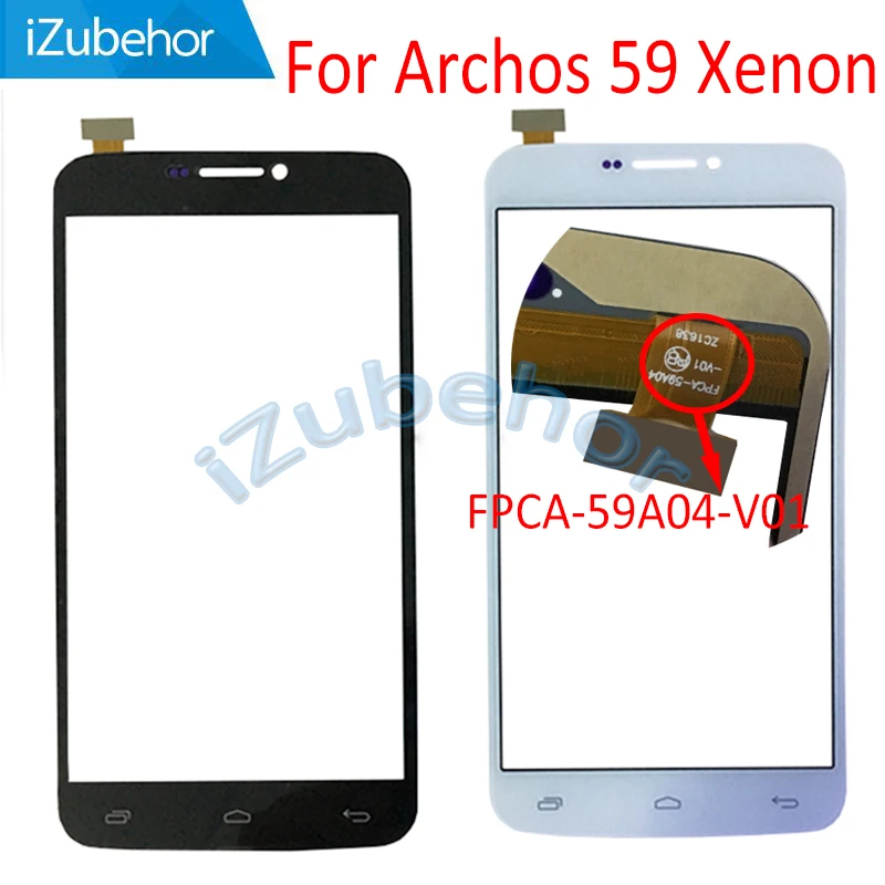 Стеклянная Сенсорная панель 5 9 дюйма для Archos 59 Xenon дигитайзер сенсорного экрана