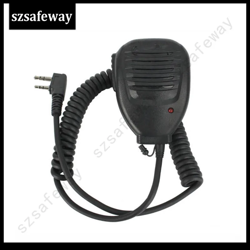 Mic PPT тангента с наплечным креплением микрофона для baofeng Wouxun uv-5rUV-5R PUXING двухстороннее радио иди и болтай walkie talkie