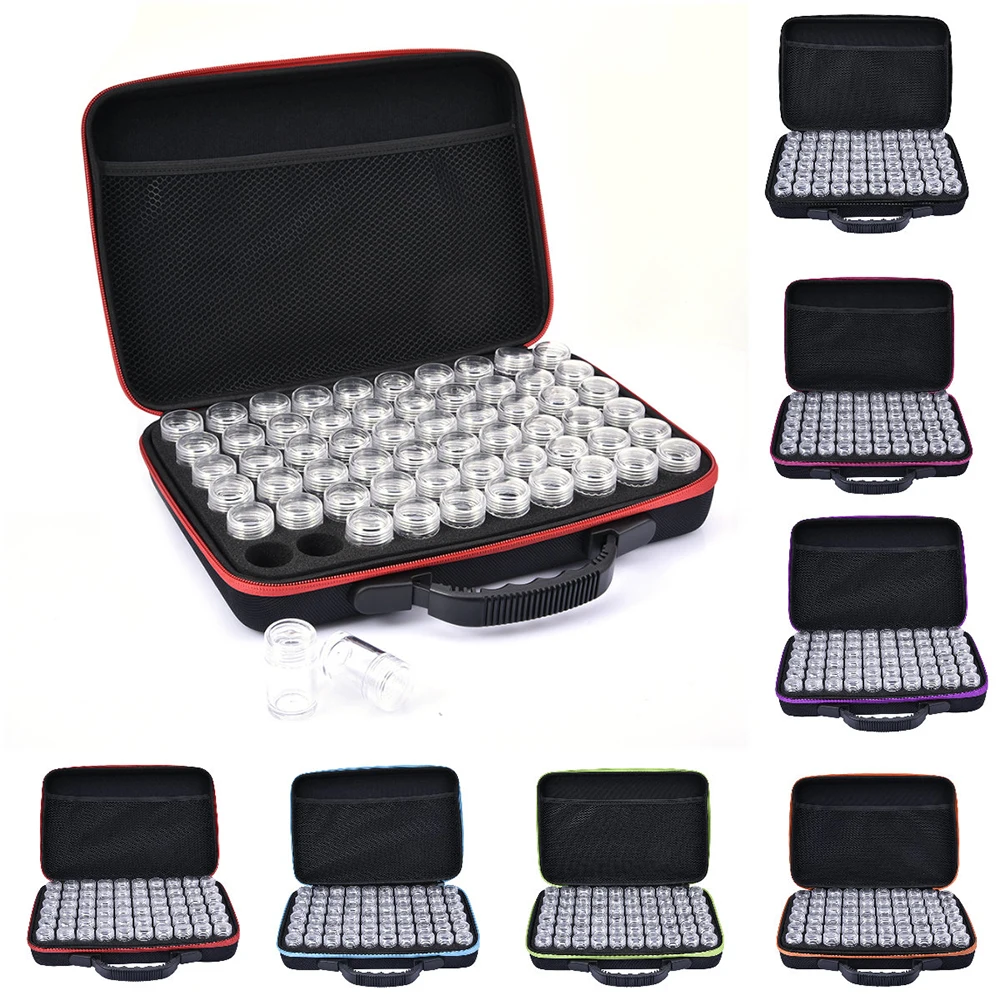 60 слотов вышивка алмазные аксессуары для рисования чехол Пластиковые бусины