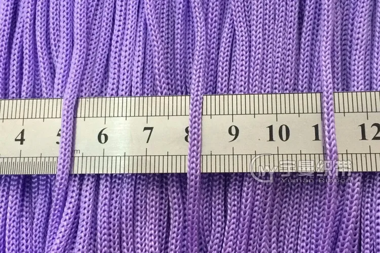 4 мм х 100 м/шт полипропиленовый шелк/PP пряжа веревка. Мягкая Веревка ремесленные игрушки струна тянет имитация нейлона полые выставки значок шнур