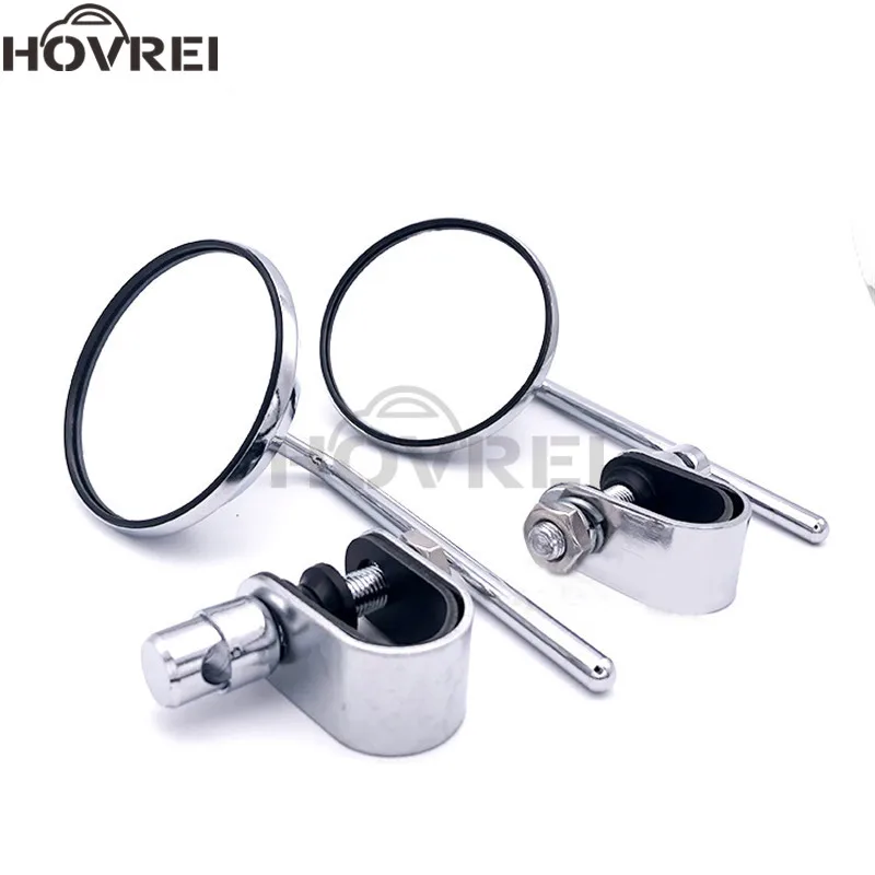 Новый универсальный Ретро Мотоцикл зеркала заднего вида адаптер Руль Зеркало