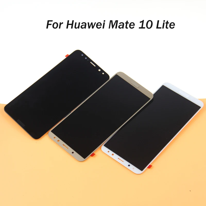 Жк дисплей для Huawei Mate 10 Lite 5 9 дюйма сенсорный экран с дигитайзером в сборке 1