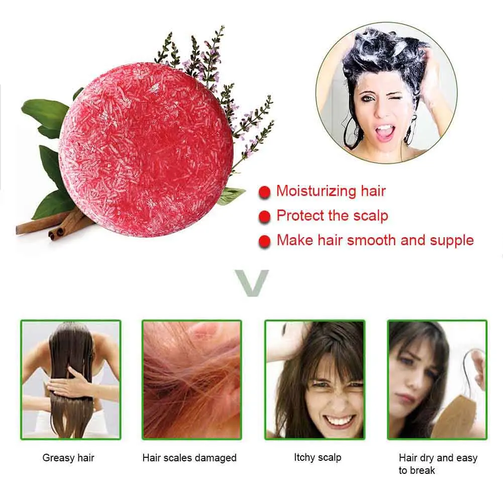 Высококачественный шампунь 60 г мыло против перхоти контроль жирности