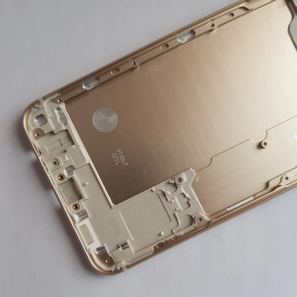 Задняя крышка батарейного отсека задний корпус для Samsung Galaxy C5 C5000 замена золотого