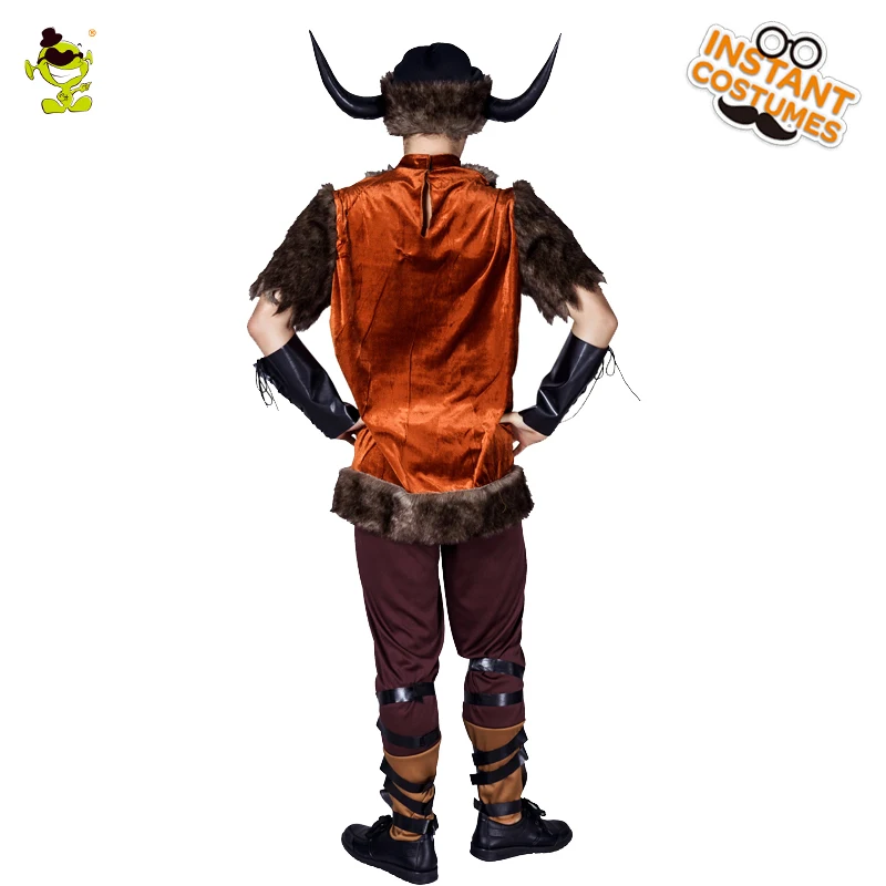 Мужские Viking Косплей костюм пирата на Хэллоуин вечерние Пиратская одежда Пурим