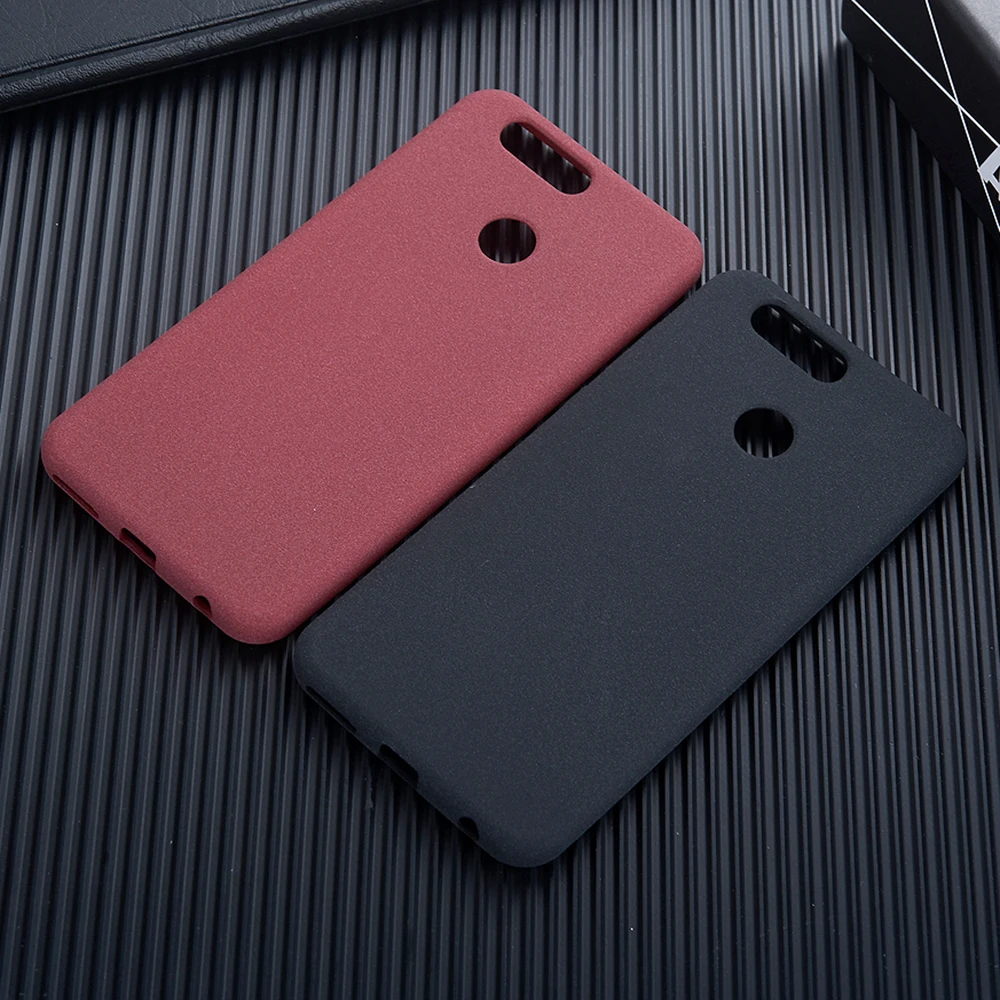 Матовый чехол для Huawei Nova 2 Plus простые Чехлы мягкие тонкие сотовых телефонов чехлы