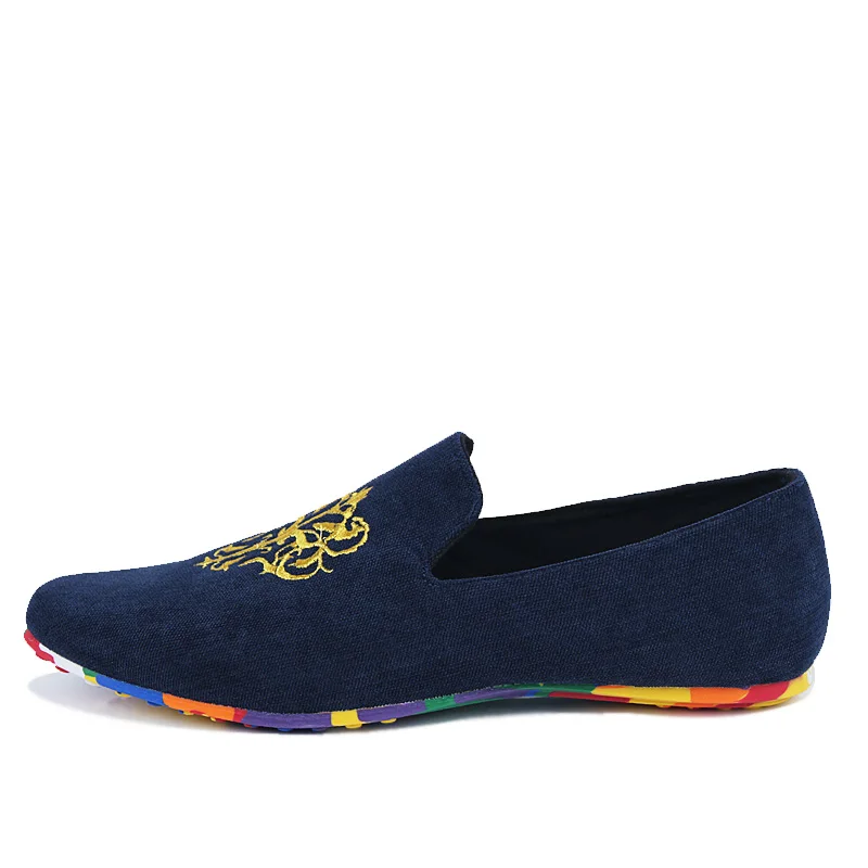 dark blue WOLF WHO/модные бархатные лоферы; мужская обувь на плоской подошве; мужские слипоны для вождения; мягкие удобные дизайнерские лоферы; мокасины; X-119 - Цвет: dark blue