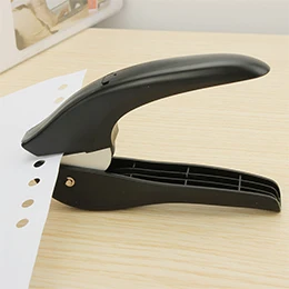 0115 hole punch Deli 1 шт. Перфоратор с одним отверстием, Круглый ручной перфоратор, машина для проверки бумажных билетов, дырокол, канцелярские пробивные плоскогубцы 0115 - Цвет: 0115 hole punch
