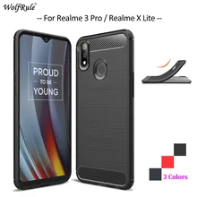 Защитный чехол из углеродного волокна для OPPO Realme 3 Pro защитный