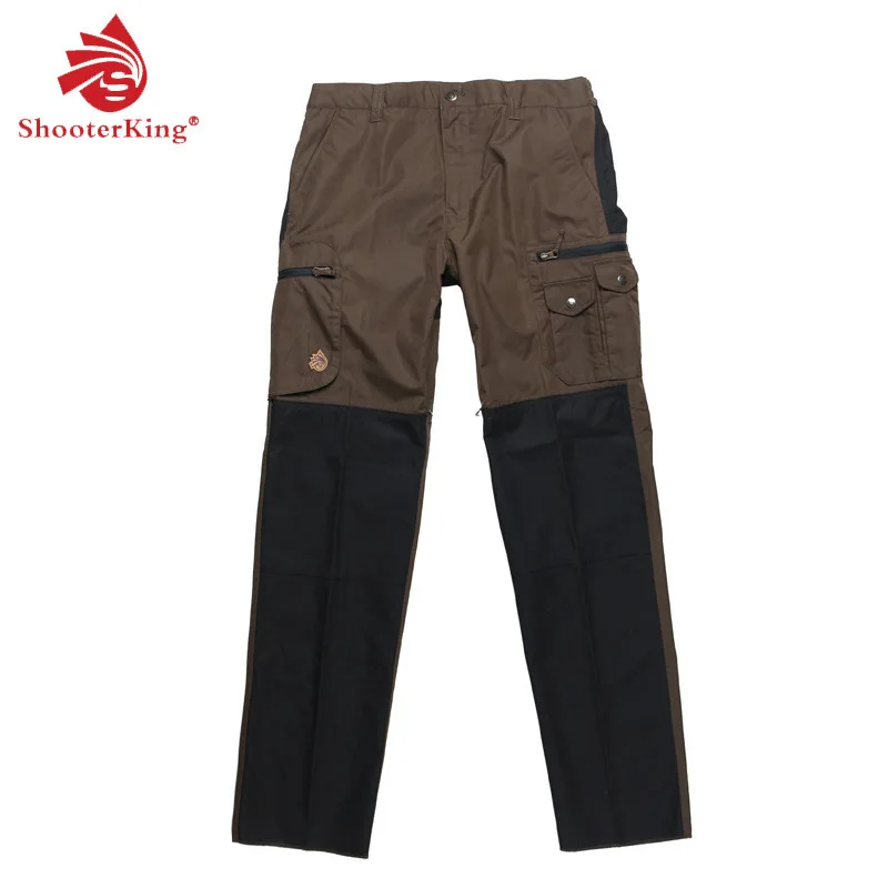 Shooterking waxed men outdoor trousers 