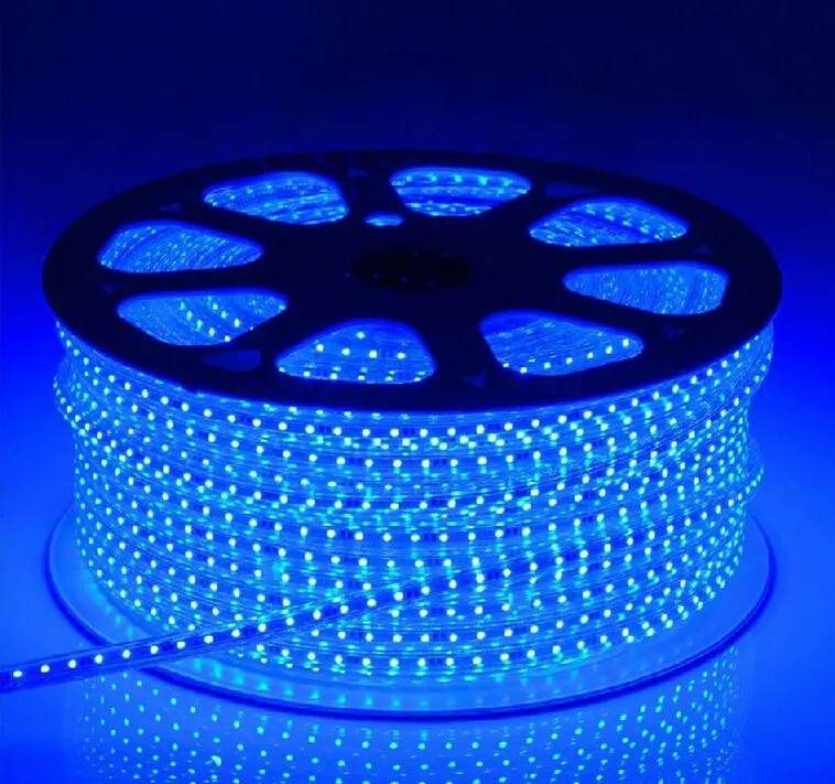 Светодиодная лента 220 V 3014 SMD 120 светодиодный/m tiras Светодиодная лента 220 V гибкий световой провод супер яркий чистый белый/теплый белый/синий CE/RoHS одобренный