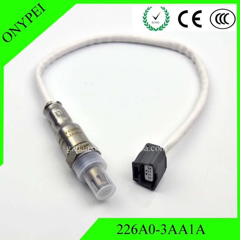 Кислородный датчик 226A0 3AA1A для Nissan Sunny Tiida Bulebird Sylphy 1 6 Teana 2 0 226a03a1a|Датчик содержания