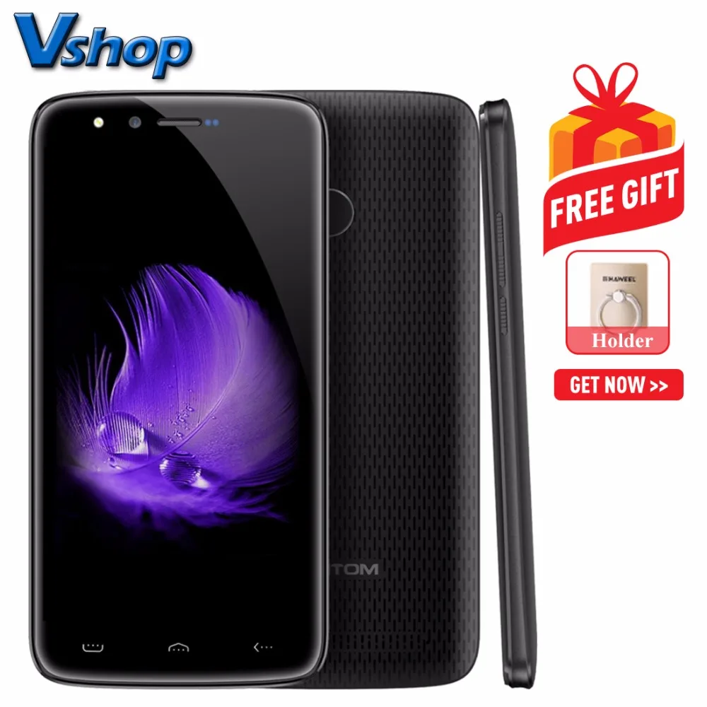 Оригинальный HOMTOM HT50 4 г мобильные телефоны Android 7 0 3 ГБ + 32 ядра смартфон 720 P 13.0MP