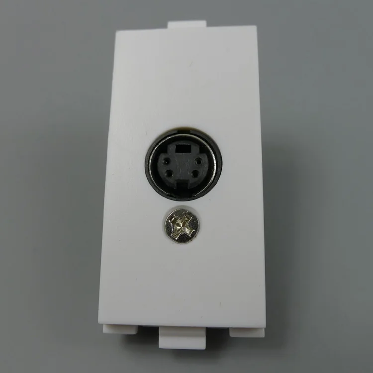S видео настенная пластина разъем|wall plate|wall connectorwall plate connector |