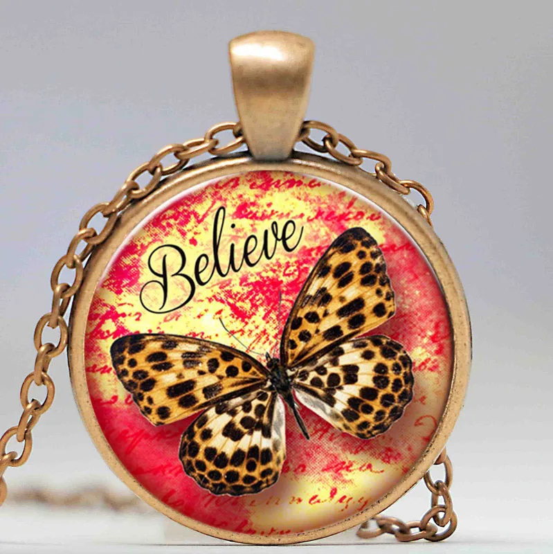 Leopard Butterfly pattern women jewelry butterfly pendant necklace friendship for vintage choker | Украшения и аксессуары