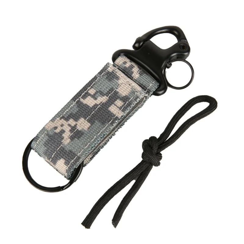 Carabiner High Strength Nylon Tactical Backpack Key Hook Webbing Buckle for Climbing Hanging System Molle Waist Belt Buckle 