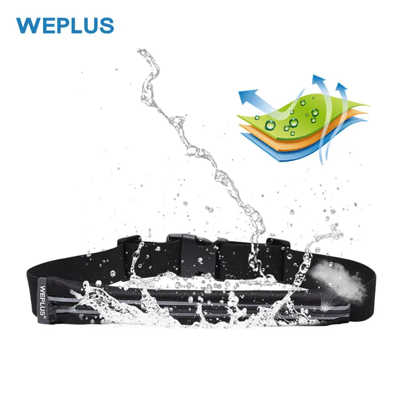 Водонепроницаемая поясная сумка WEPLUS для мужчин и женщин стильные дорожные ранцы